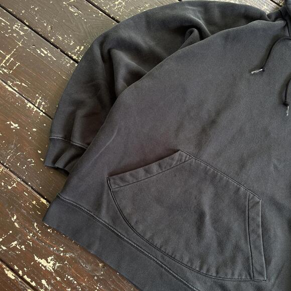 (XL) Vintage 90s Y2K Nike Hoodie Embroidered Swoosh Check - Picture 4 of 6